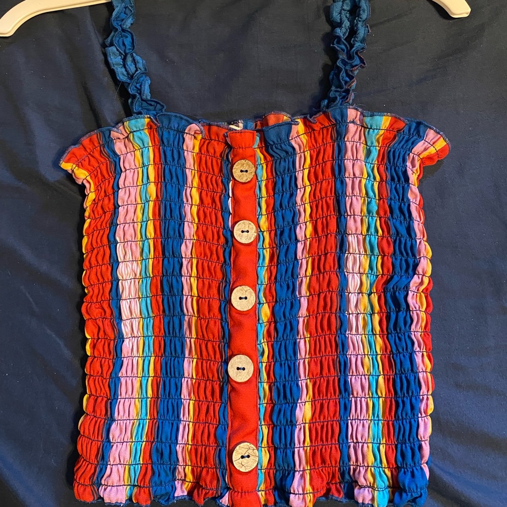 Rainbow top